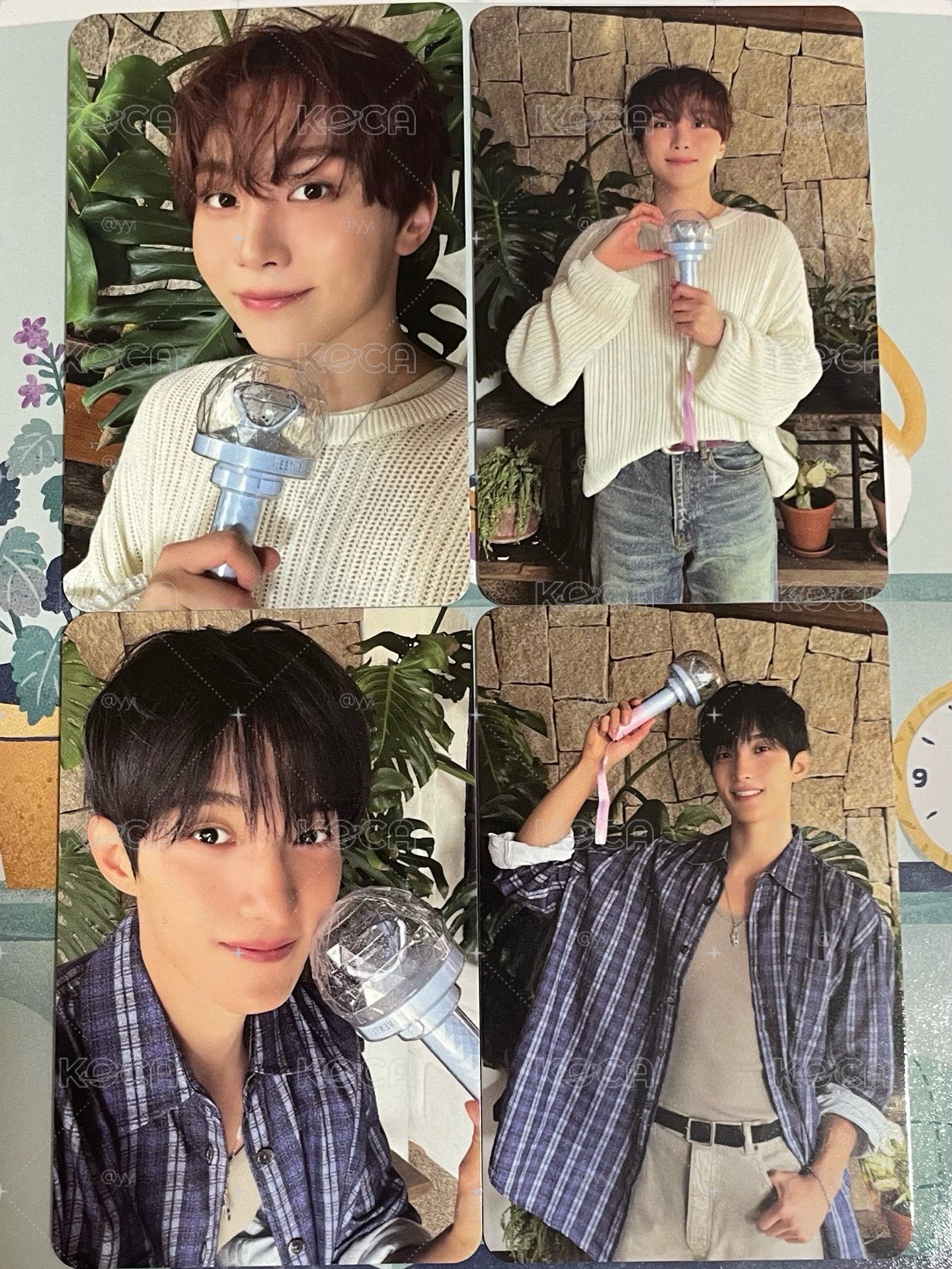 svt 十週年手燈 dxs cxm carat zone