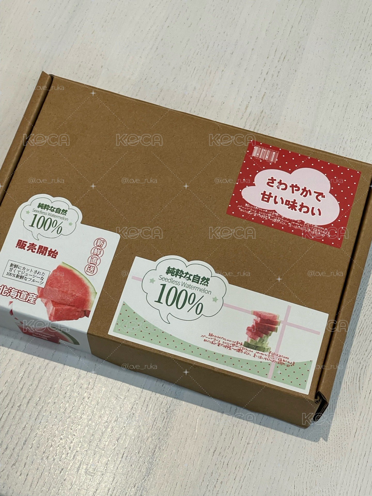 兩張粉髮角+文創包裝