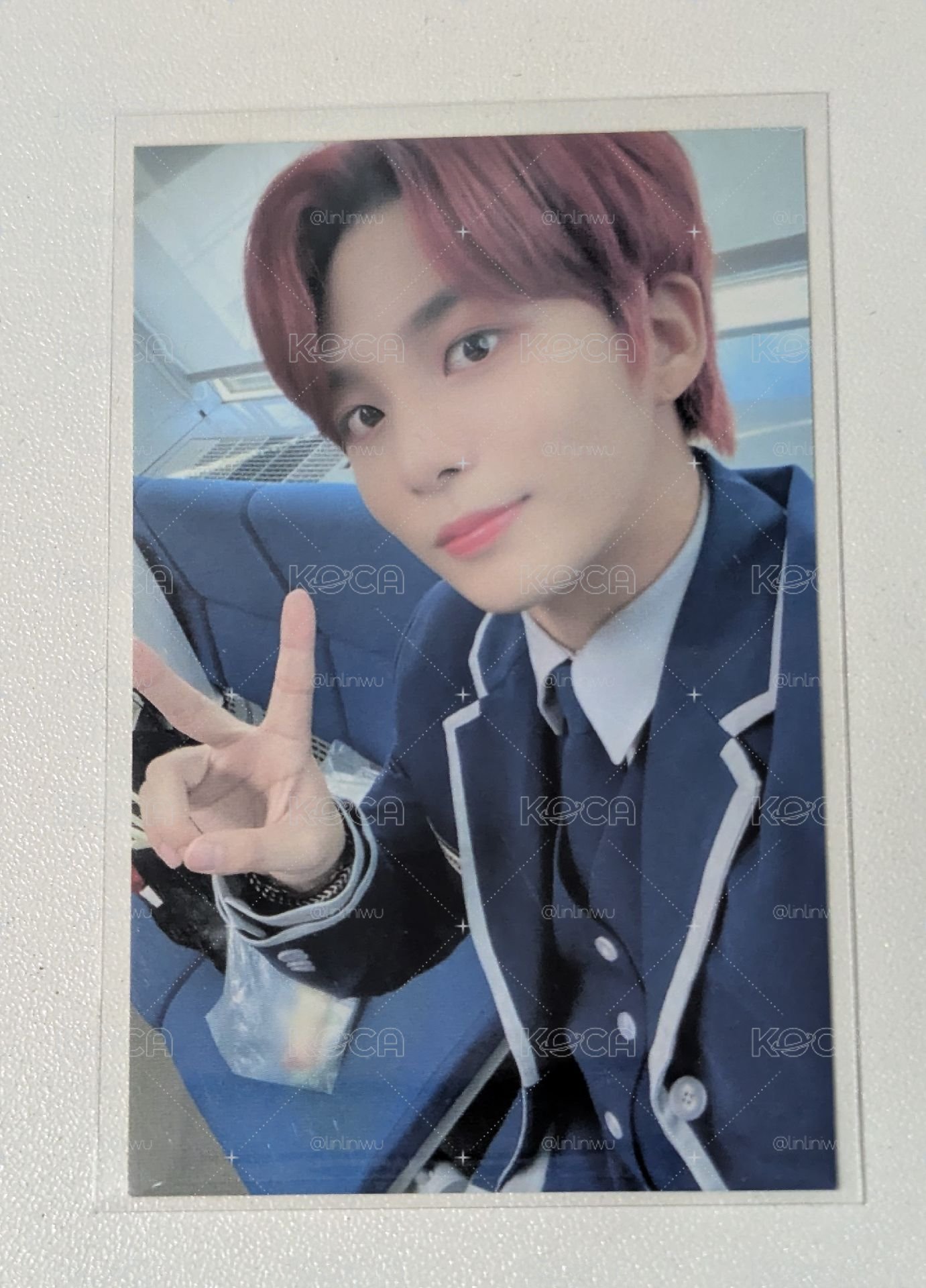 ATEEZ 鍾浩 紅髮小熊