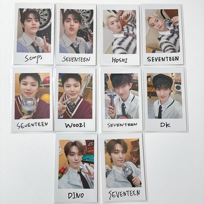 【Seventeen】Holiday 拍立得
