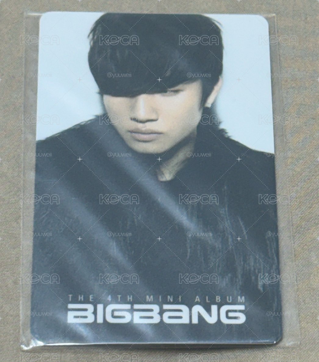 現貨 BIGBANG MINI4 專輯卡 DAESUNG