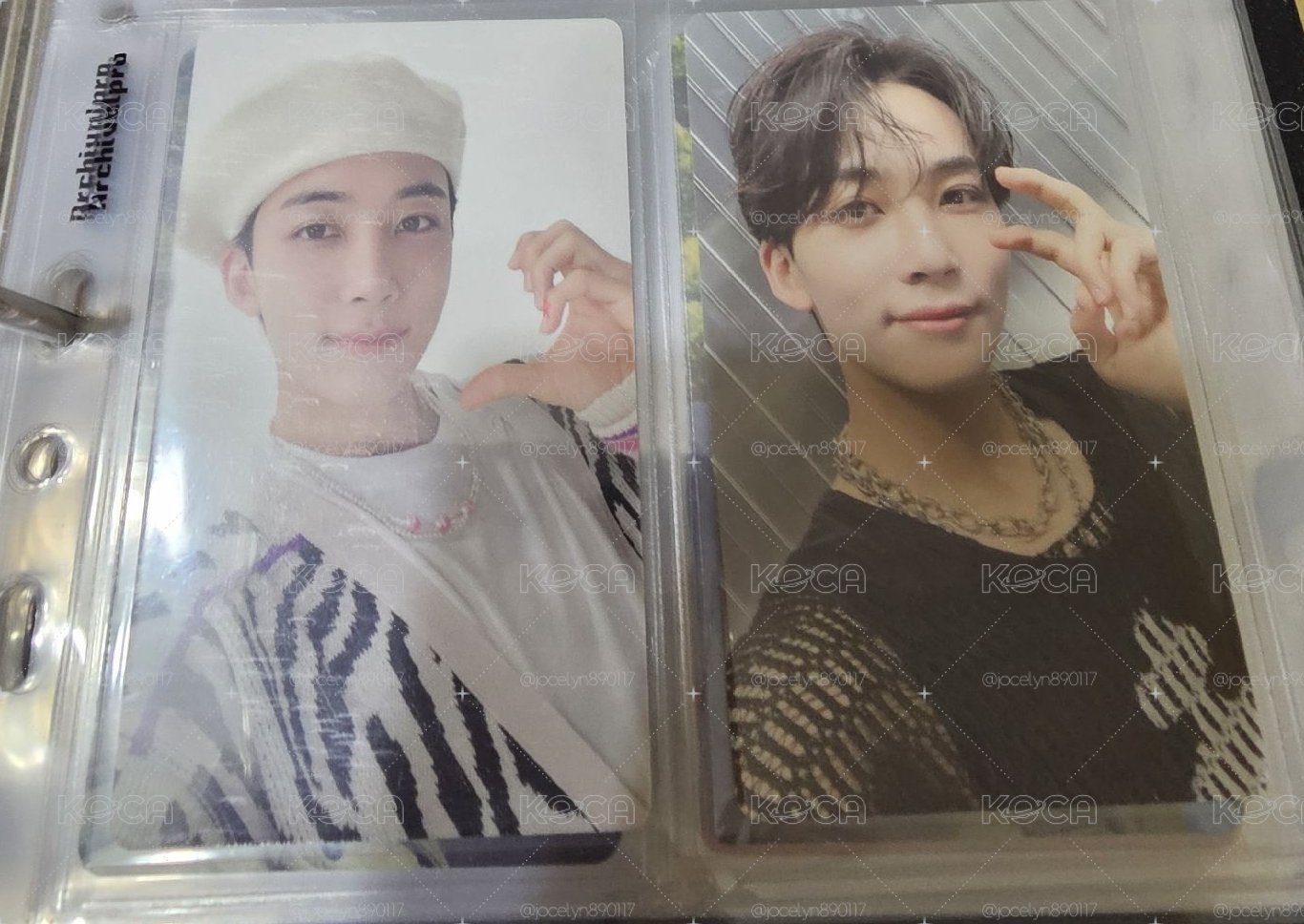 SEVENTEEN 淨漢 THE NAME雜誌小卡+拍立得