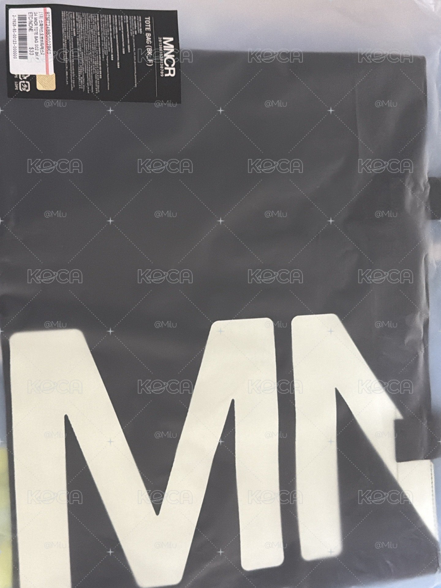 MNCR展 托特包 