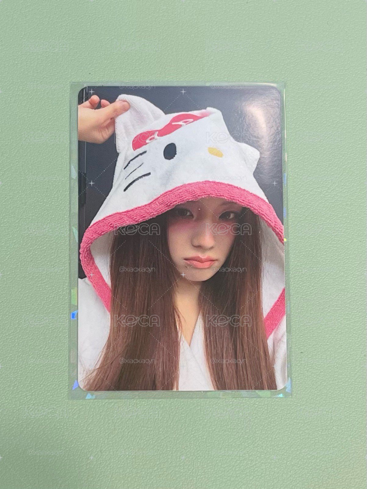 [Jisoo]AMORTAGE黑版專卡Kitty Jisoo
