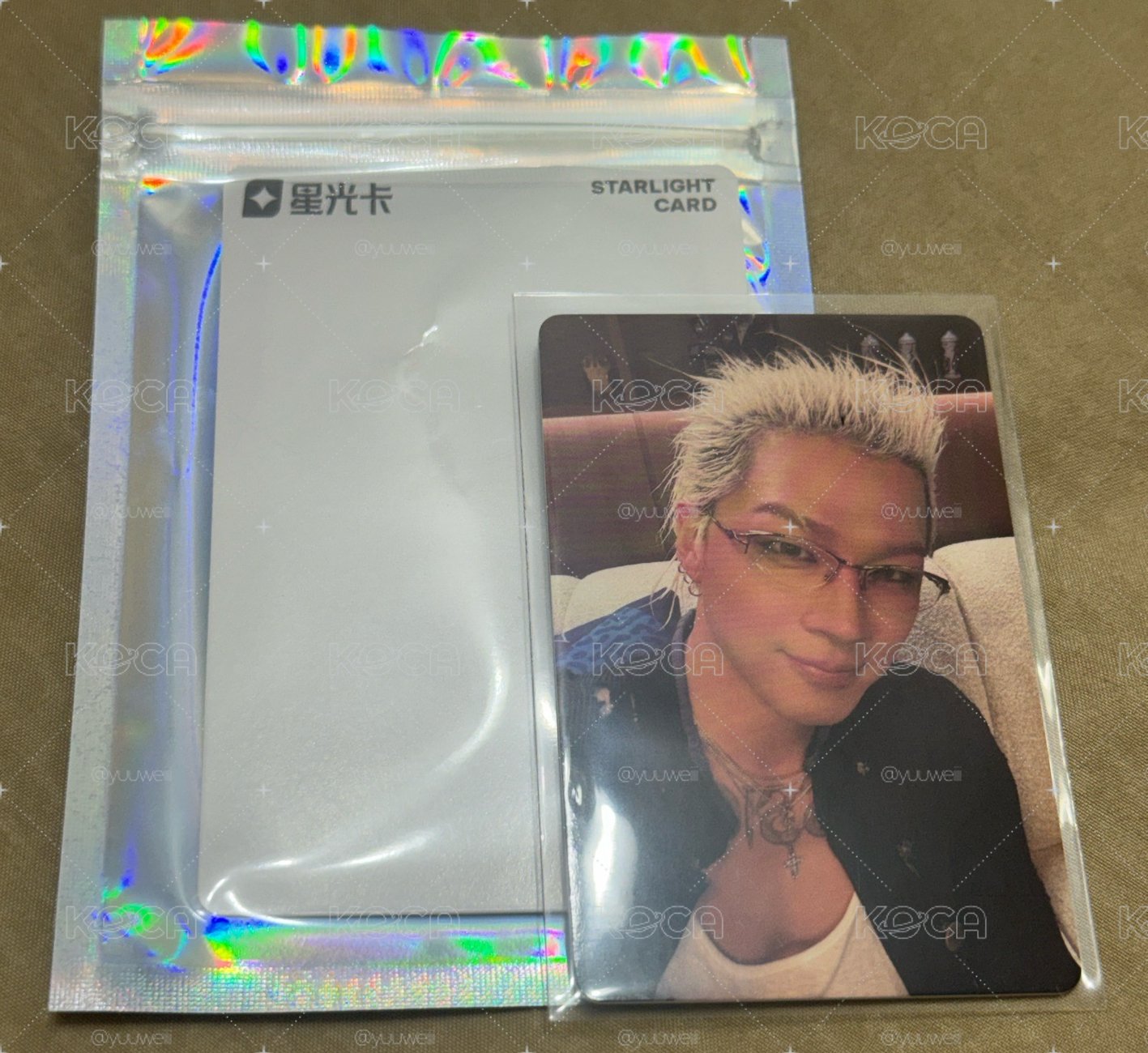 現貨 正規四 QQ音樂 星光卡 二星 TAEYANG QUINTESSENCE 專屬手寫卡B