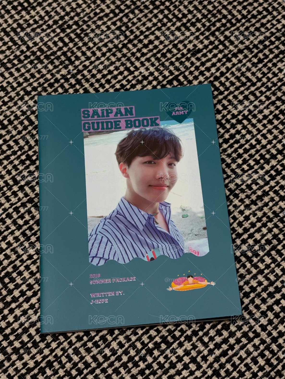 BTS 防彈少年團 2018夏寫 小本本 Jhope鄭號錫