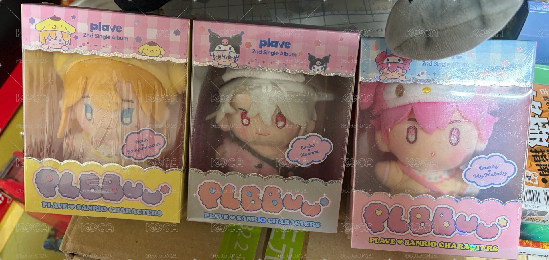 PLAVE BBUU! 三麗鷗娃專 諾亞 斑比 銀虎