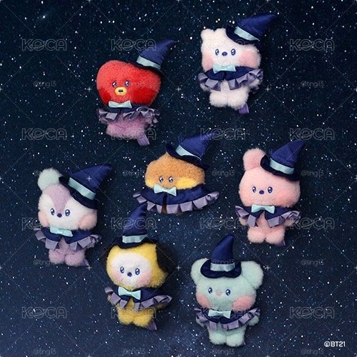 代購 BT21魔法師吊飾娃
