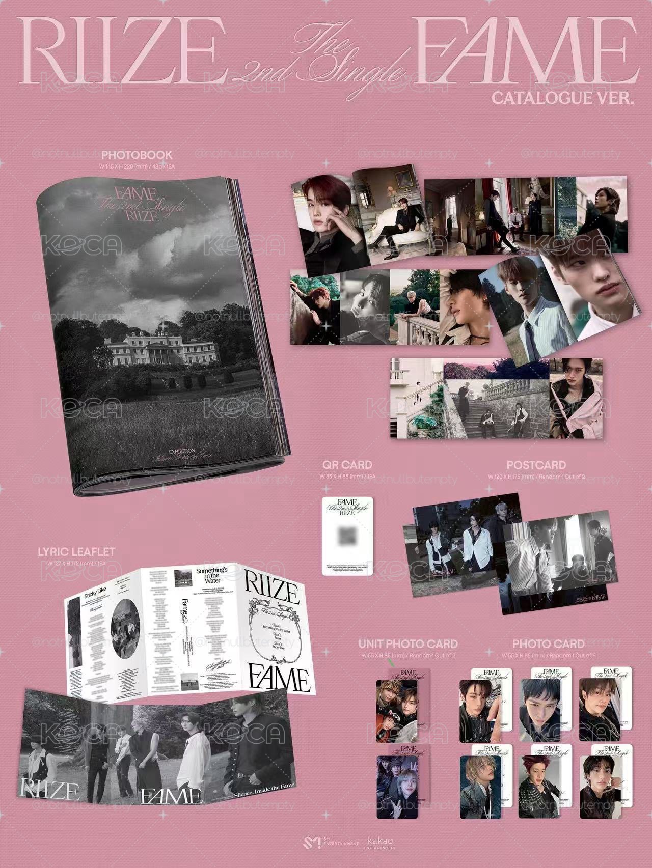 FAME catalogue 專輯