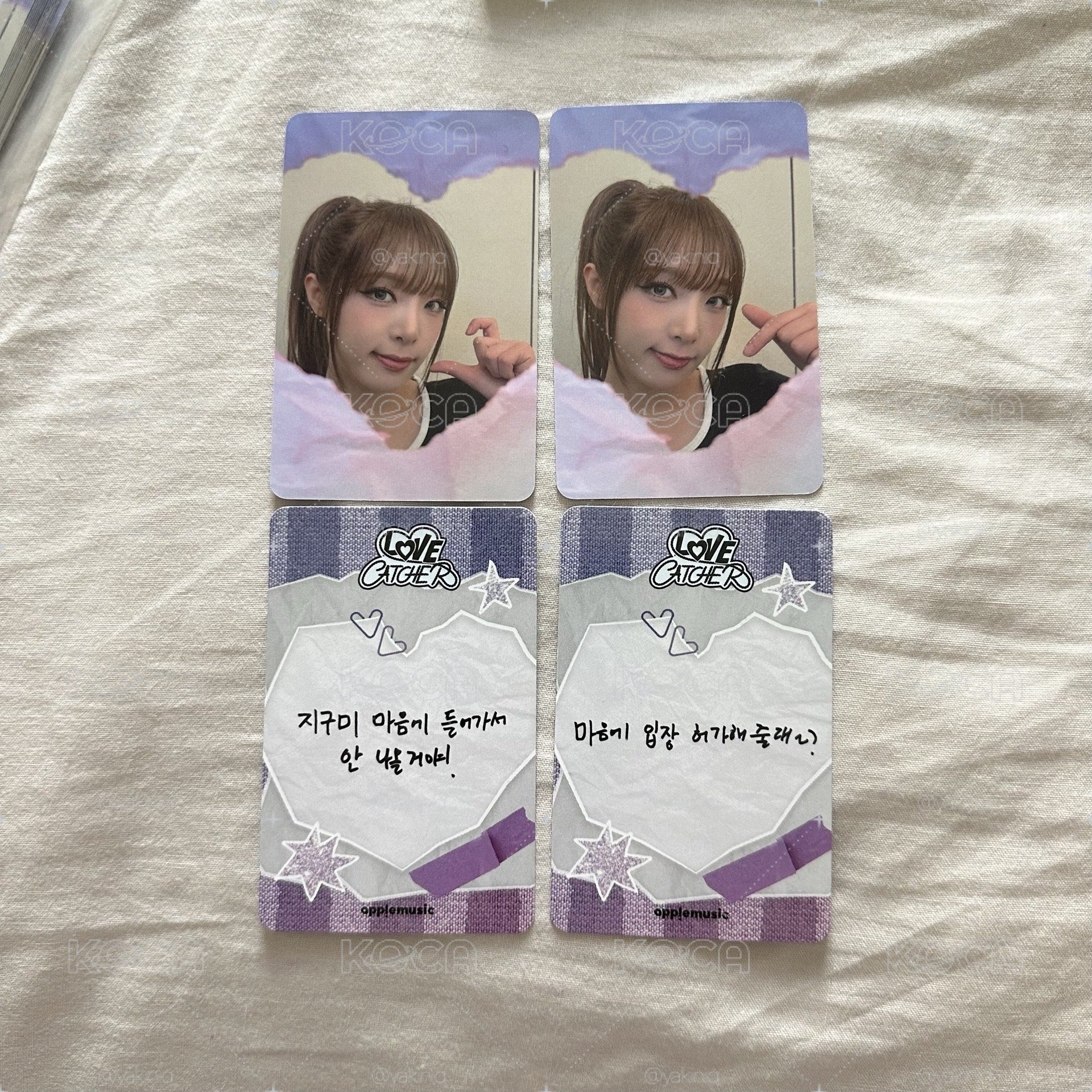 YENA愛心小卡
