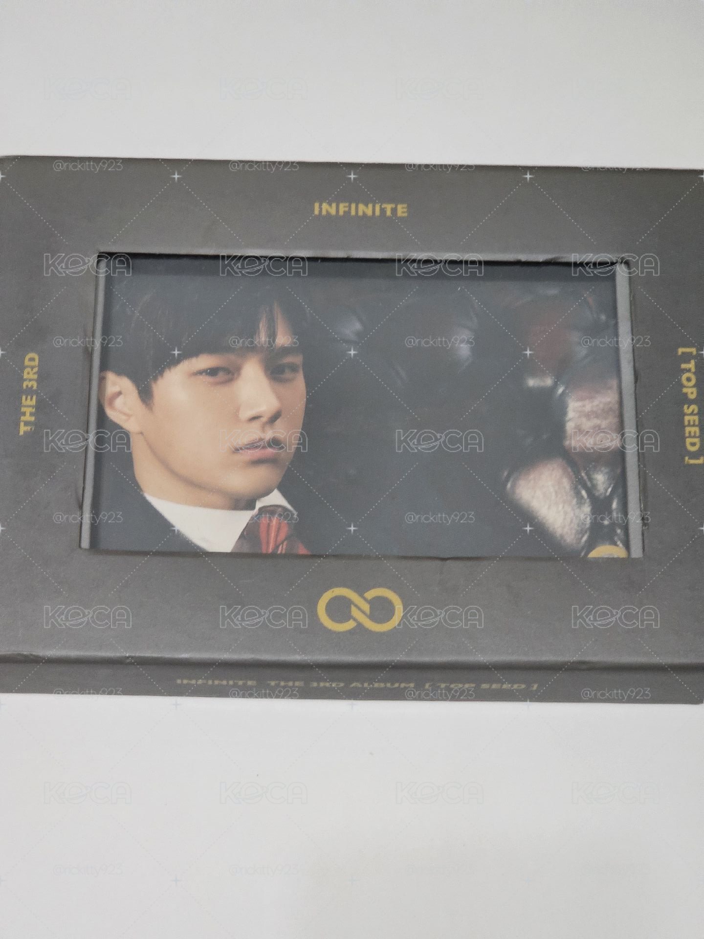 INFINITE 正規三 TOP SEED L Myungsoo 空專