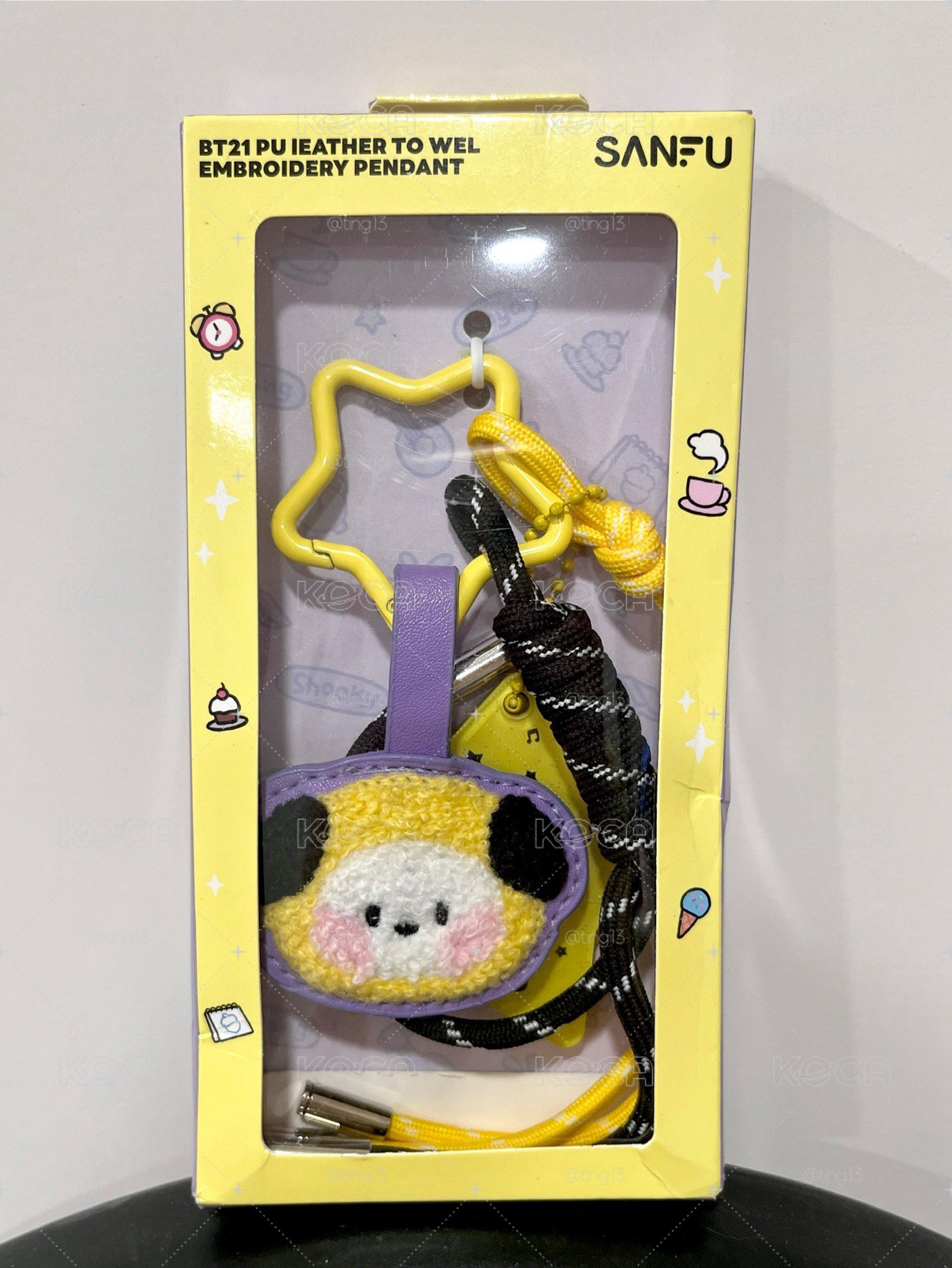現貨 BT21鎖扣包掛 chimmy