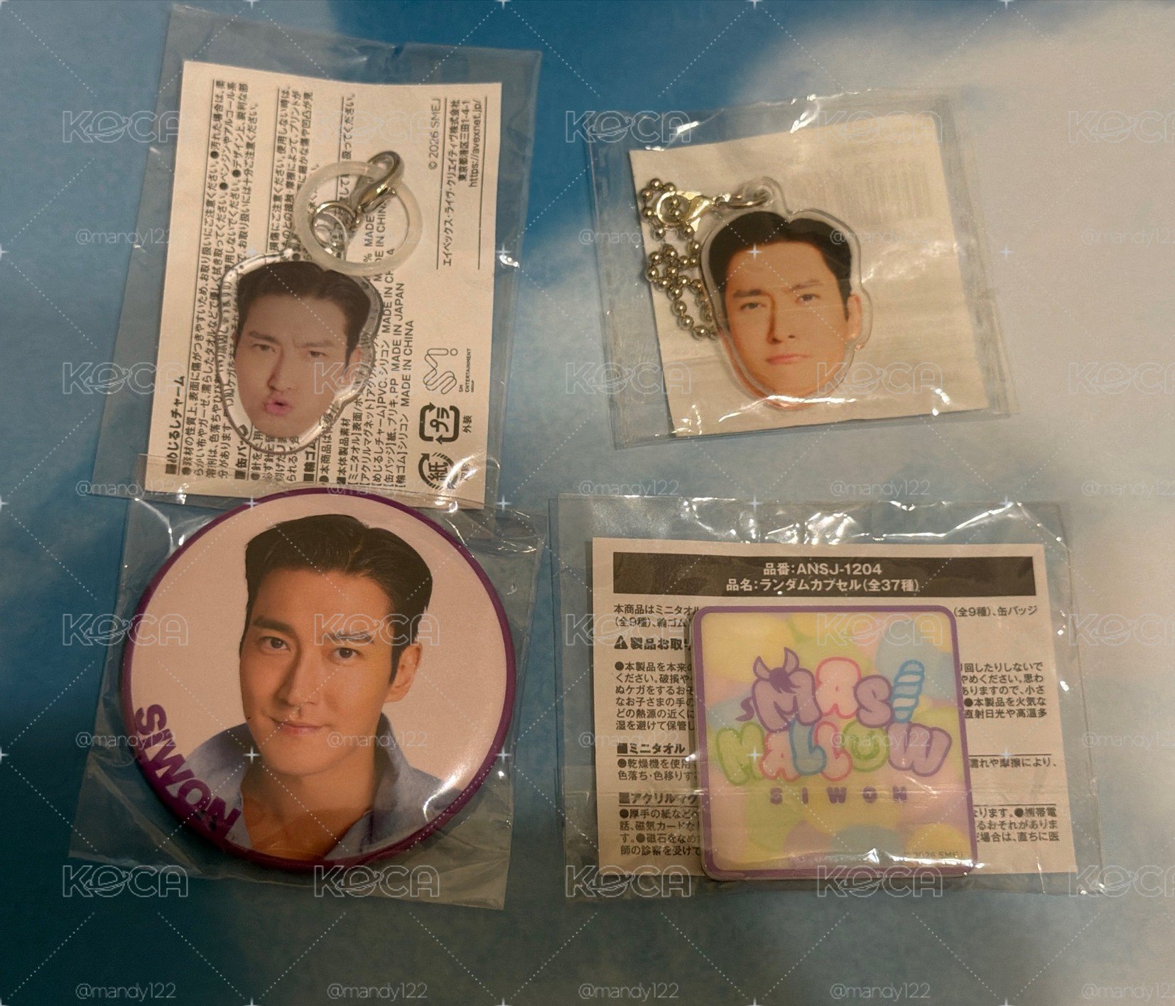 始源 SIWON 吊飾 徽章 磁鐵