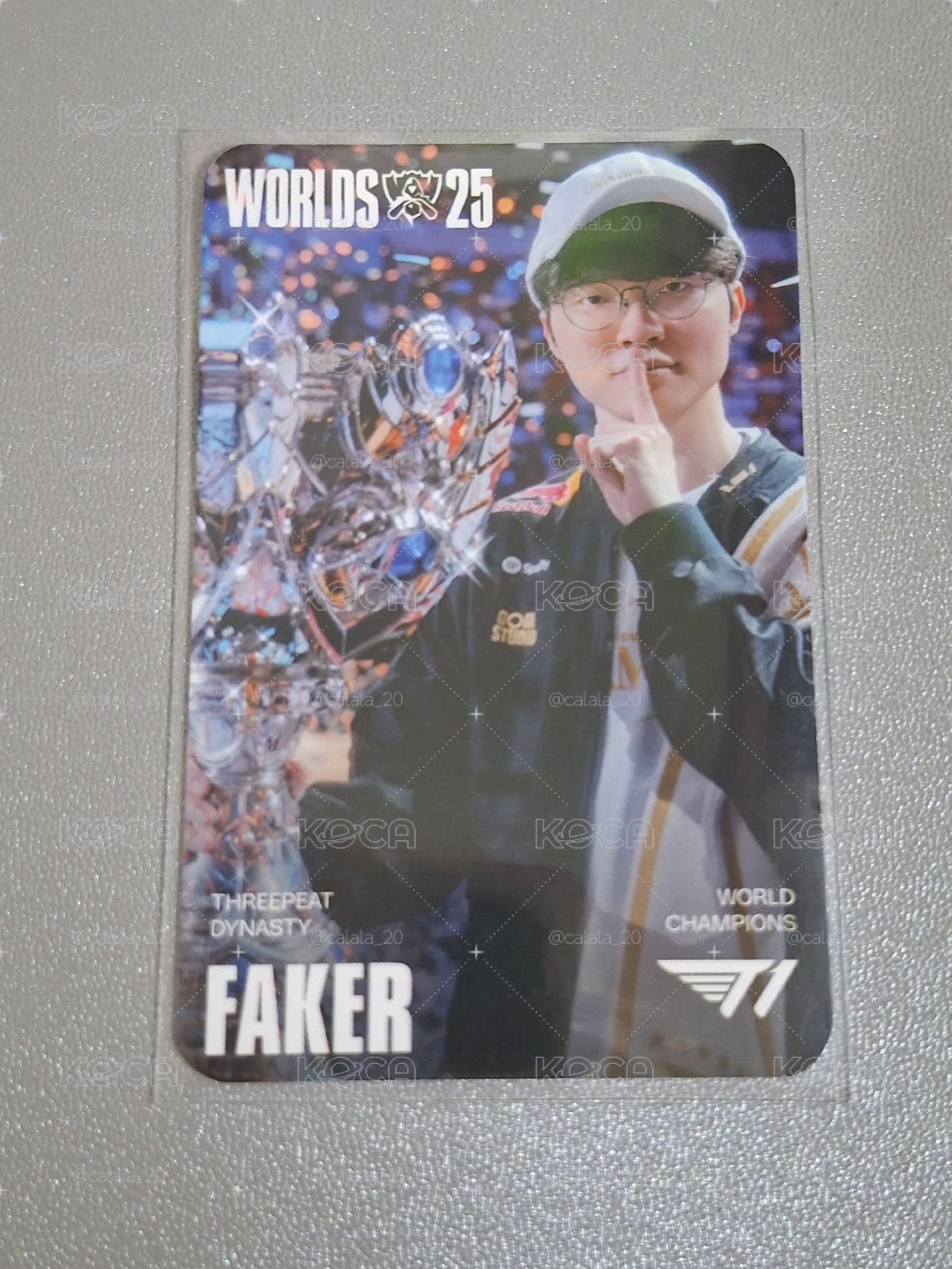 Faker｜2025奪冠卡🐈‍⬛