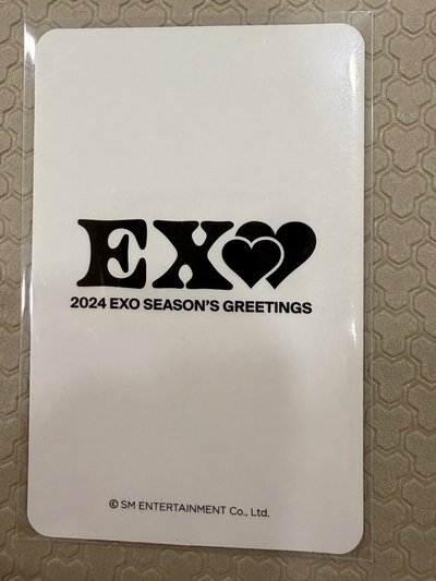 都敬秀🐧嘟 2024年曆卡 sm特典卡