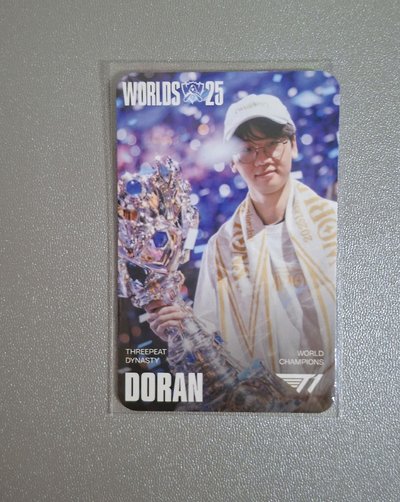 Doran｜2025奪冠卡🐿