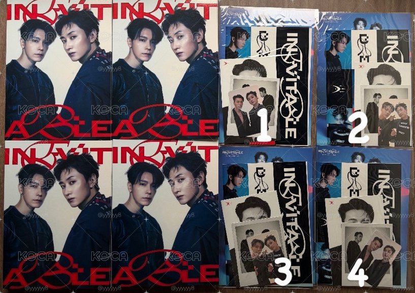 D&E 第六張韓語迷你專輯《INEVITABLE》李東海 李赫宰 赫海 小卡