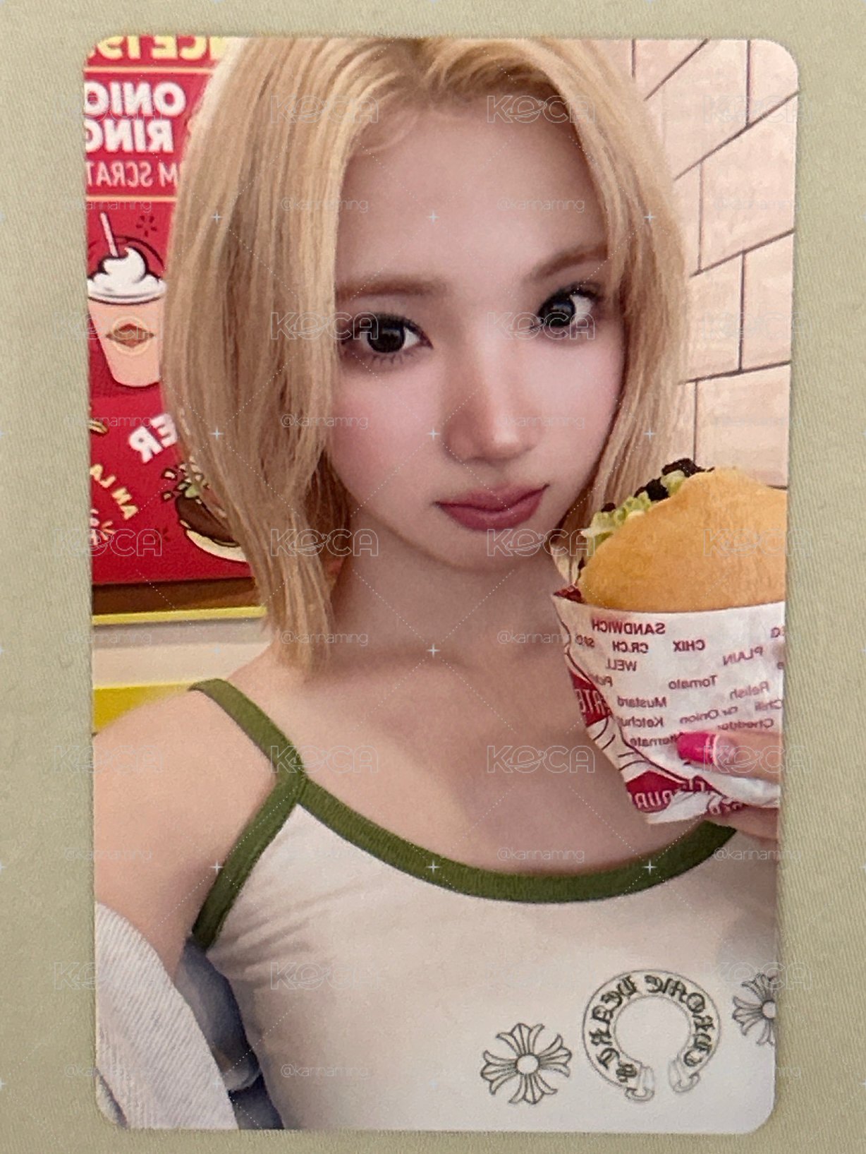 迷二 環球 幸運卡 jiwoo