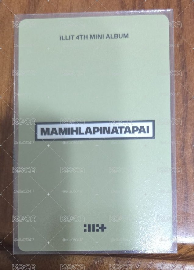 沅禧 MAMIHLAPINATAPAI yzy線上3.0 簽售卡