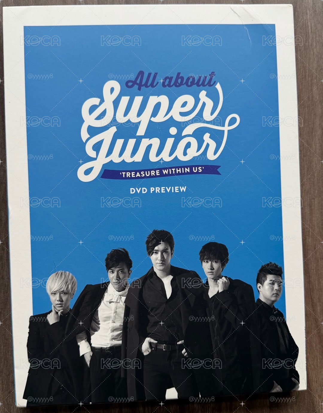 All About Super Junior TREASURE WITHIN US DVD 寫真 SJ