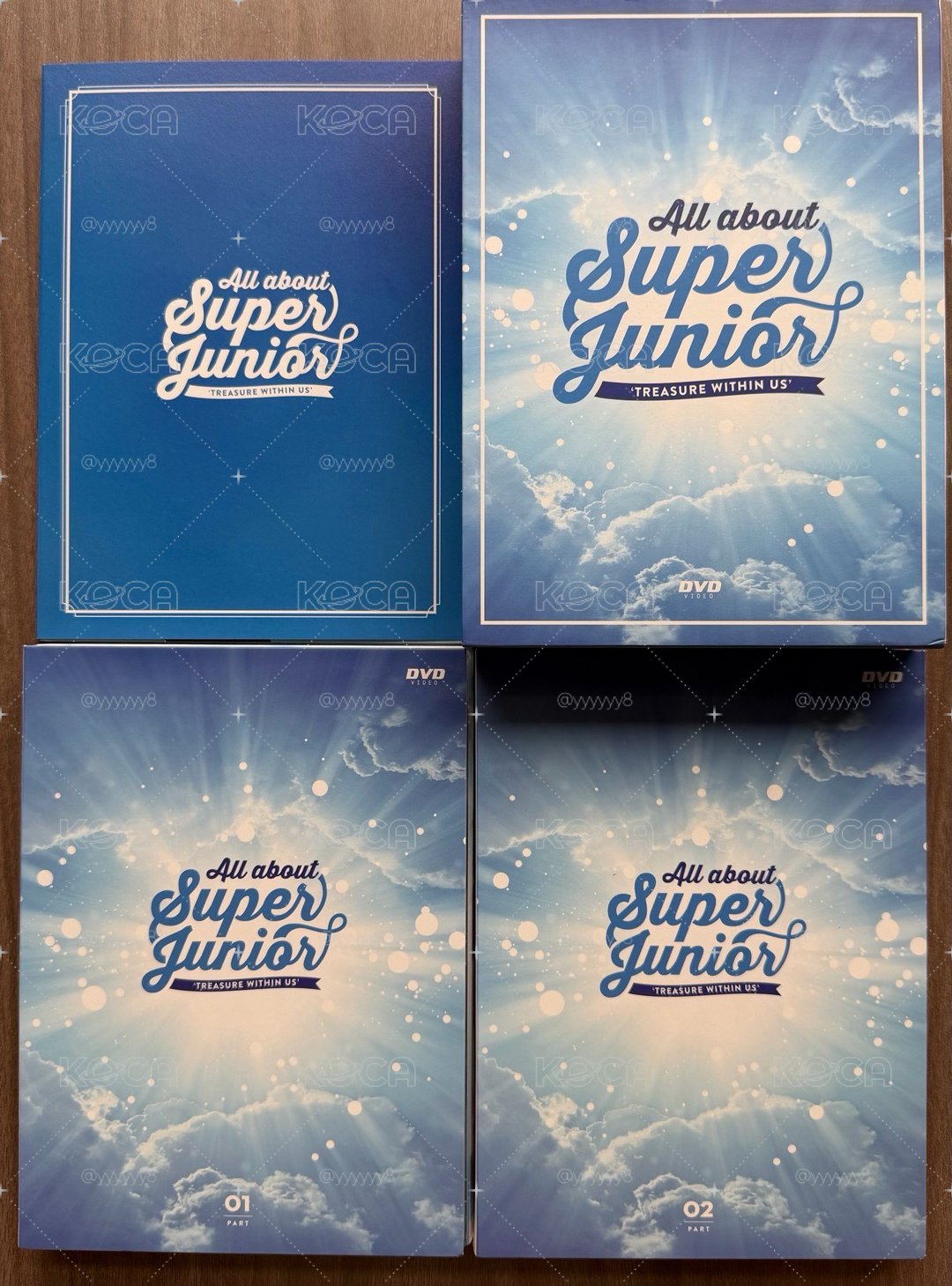 All About Super Junior TREASURE WITHIN US DVD