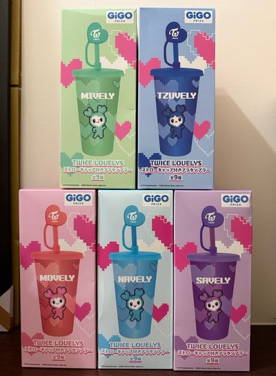 現貨全新未拆 TWICE 水壺 GIGO吸管杯
