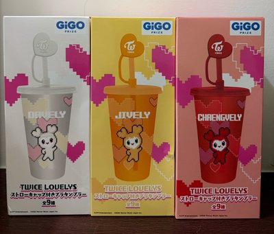 現貨全新未拆 TWICE 水壺 GIGO吸管杯