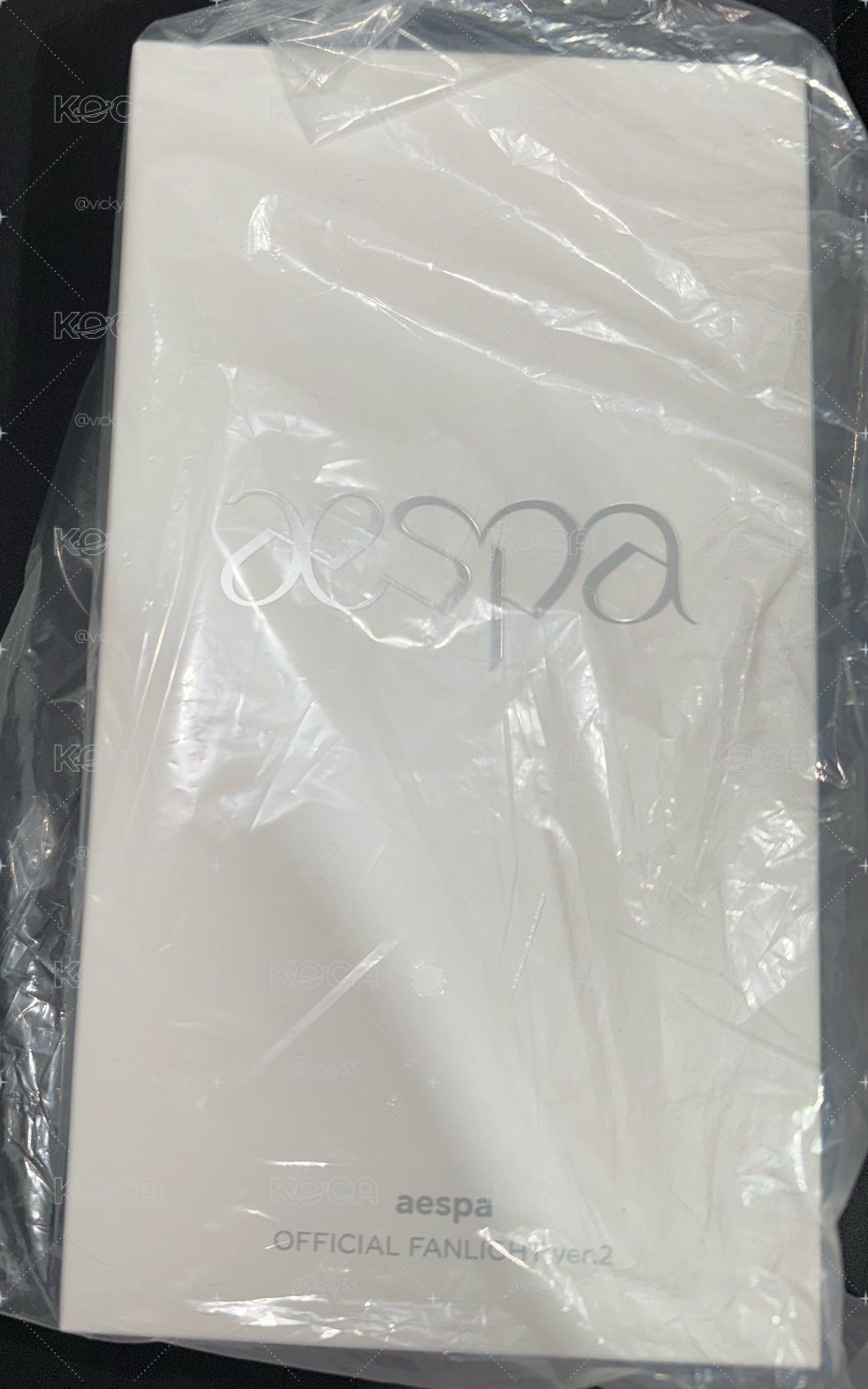 aespa周邊（二代手燈，僅拆封不含卡）