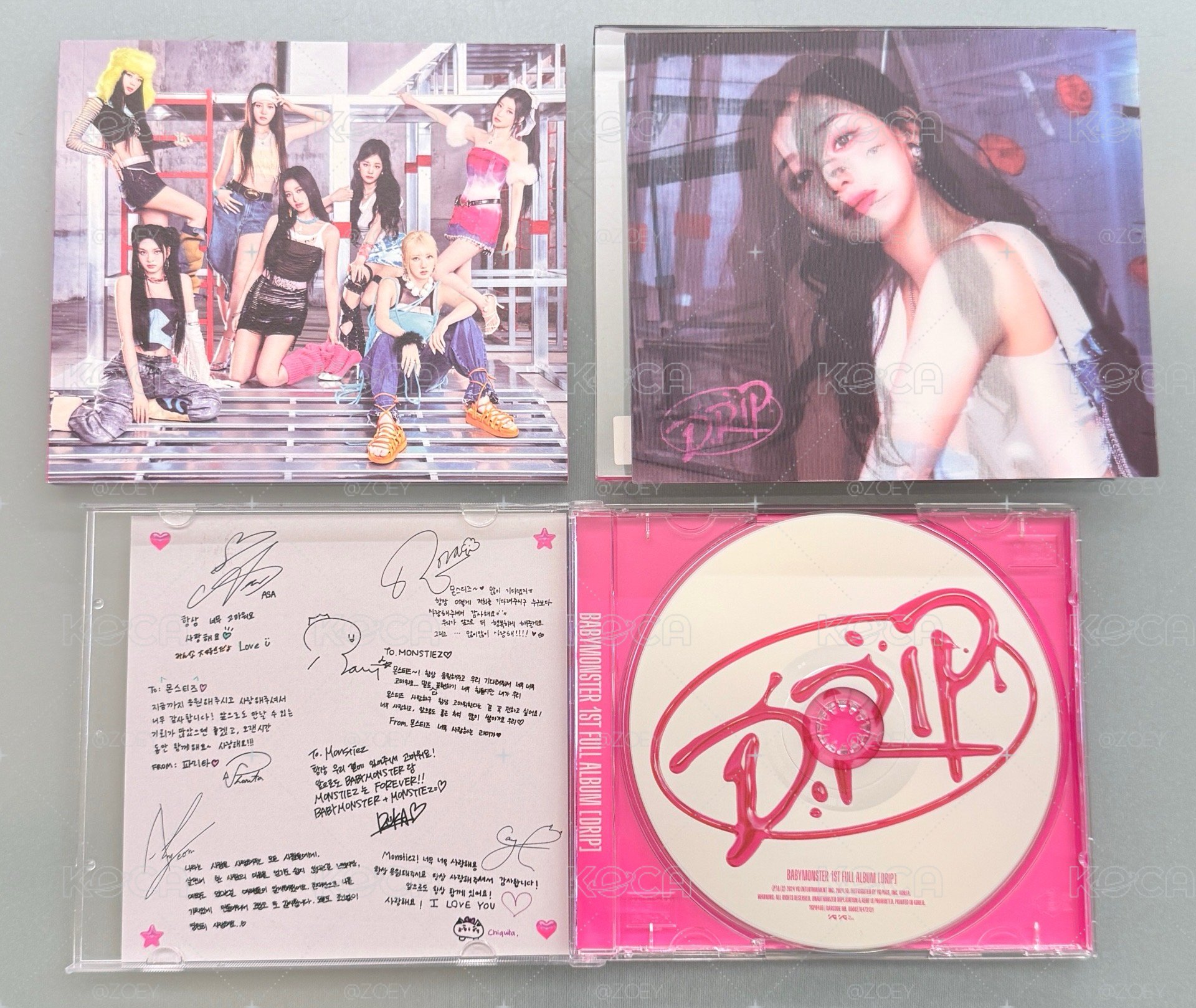 DRIP 正規一輯 JEWEL CASE ver. 空專 