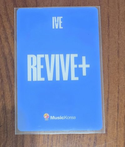 IVE安 REVIVE+ mk2.0簽售卡 