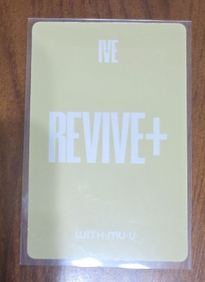 IVE栗子 REVIVE+ wm8.0簽售卡