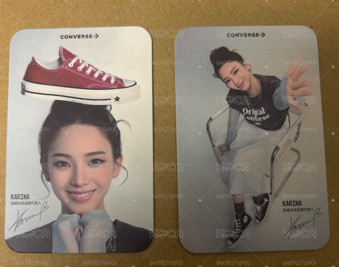 Converse 代言卡