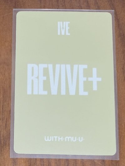 IVE員瑛 REVIVE+ wm8.0簽售卡
