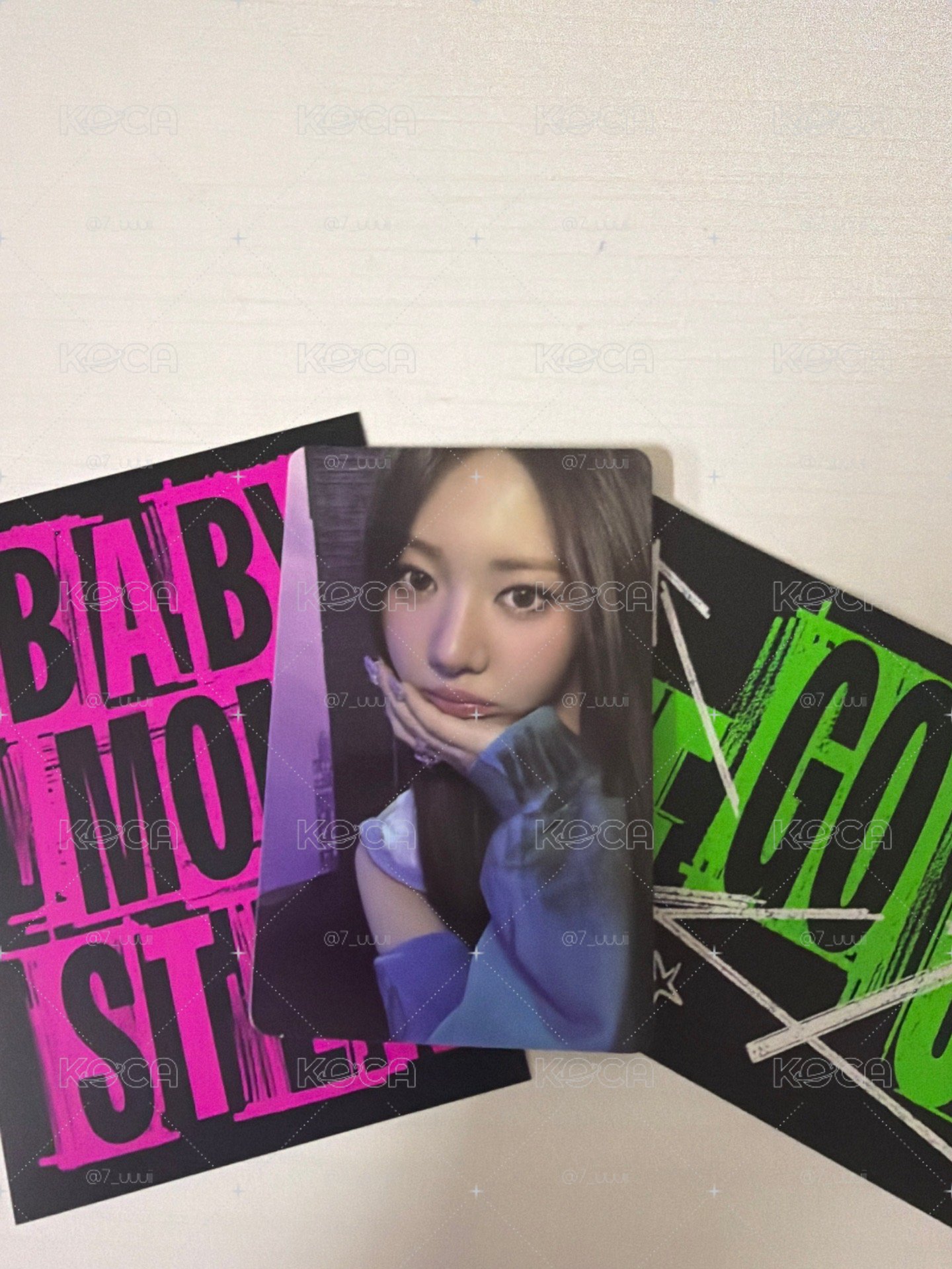 BABYMONSTER RORA 迷你二輯 WE GO UP 官方專卡 / 專輯小卡