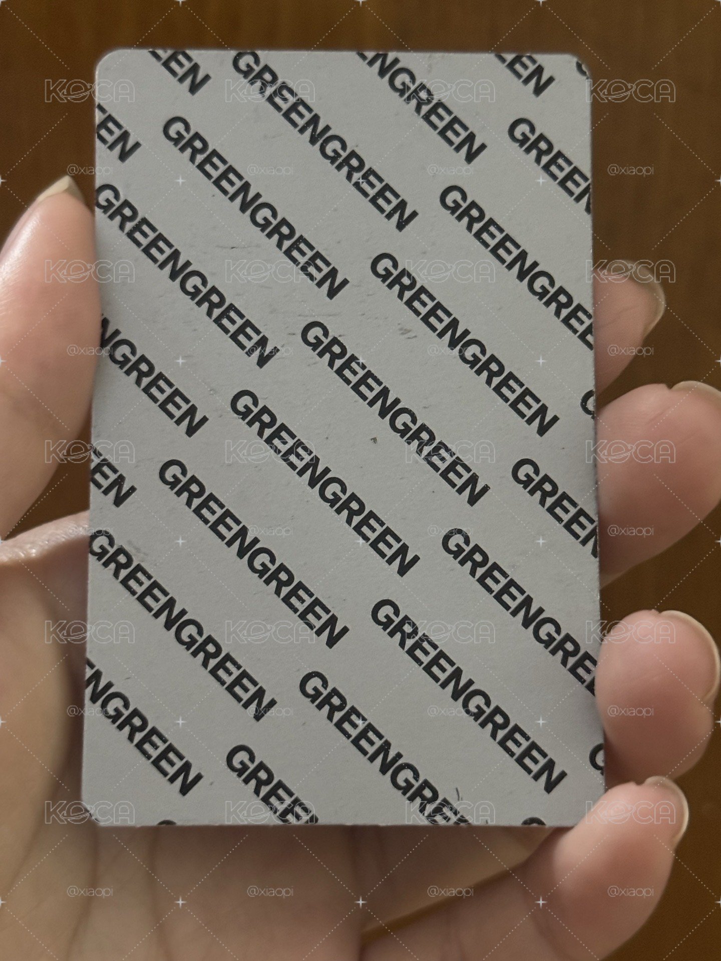 綠專 嚴 刮卡