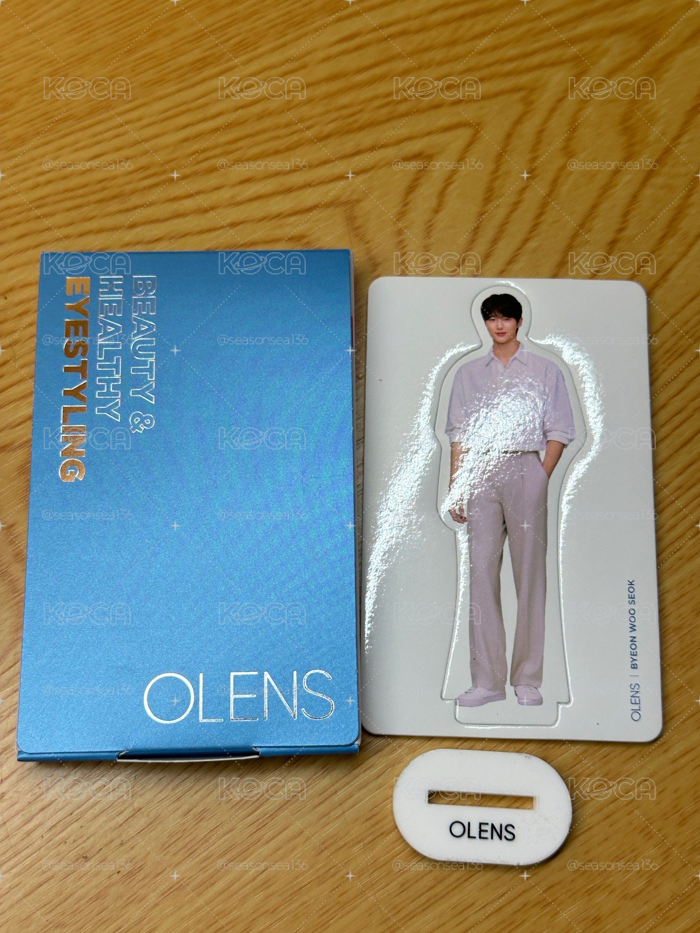 邊佑錫 OLENS 1.0代言 單立牌
