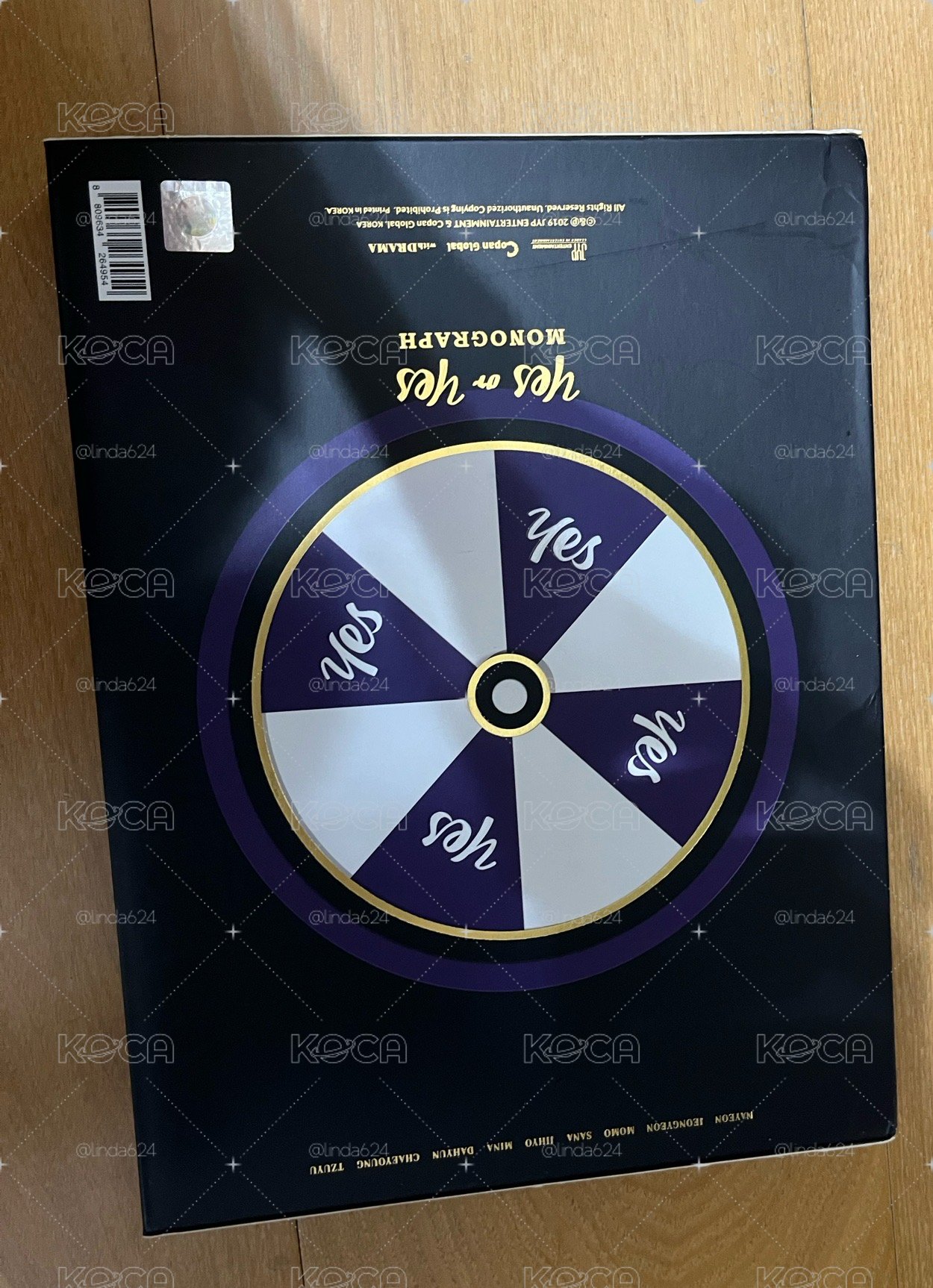twice yes or yes  monograph 花絮 寫真 空專