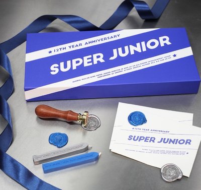 SJ 12周年 紀念周邊 火漆印章組 李赫宰 李東海