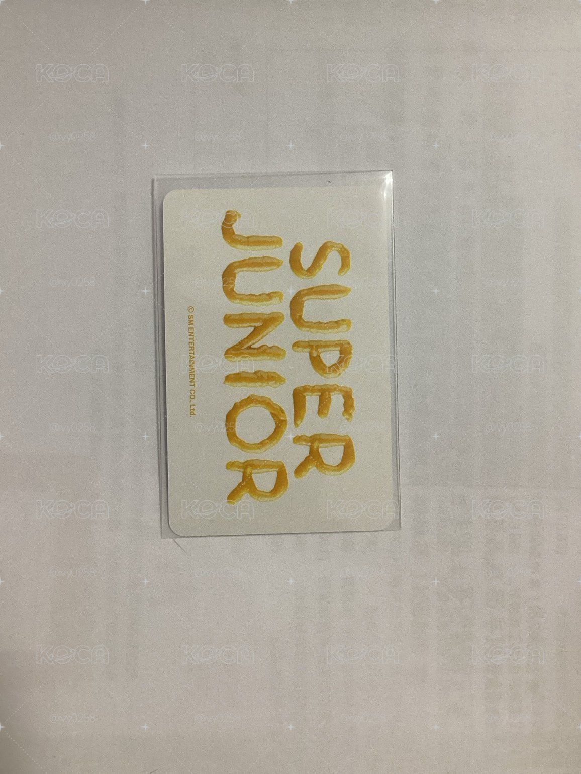 SJ MARKET 隨機卡 希澈