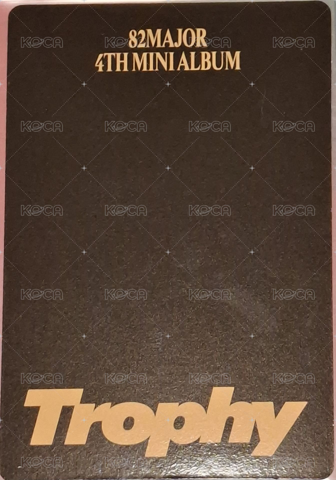 Trophy 專輯卡  背面