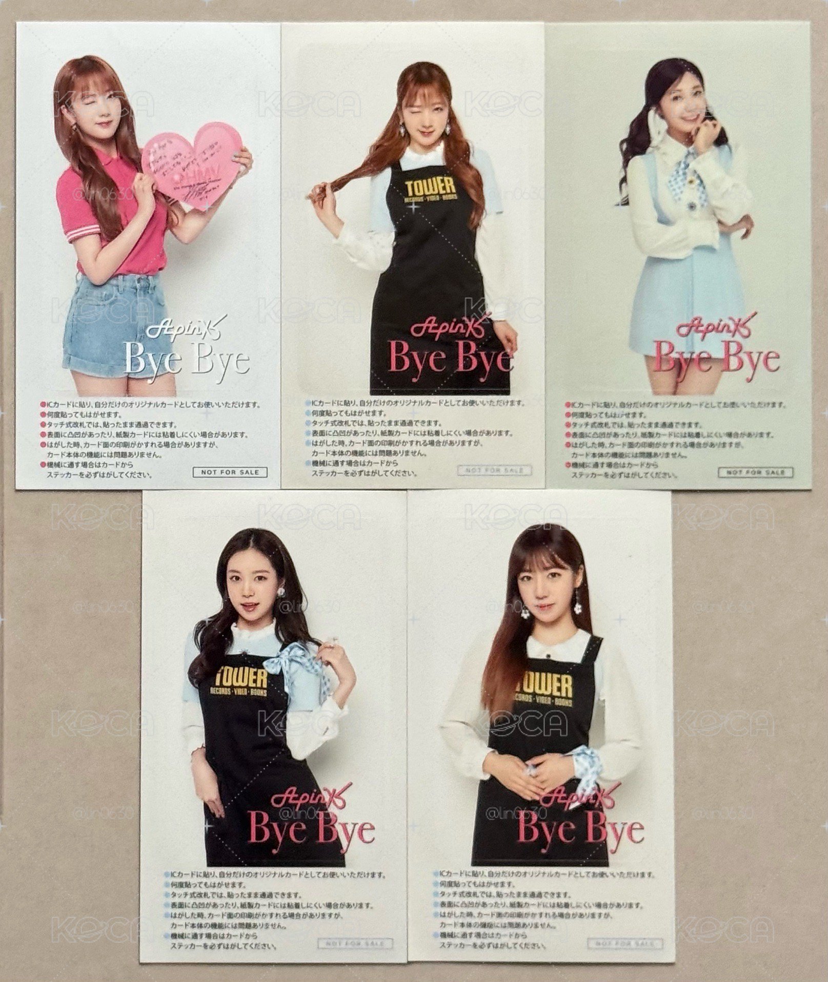 APINK BYE BYE 日專 各通路特典