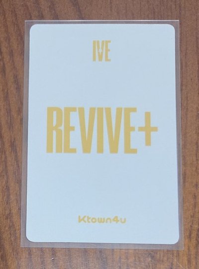 IVE怜 REVIVE+ k4 3.0簽售卡