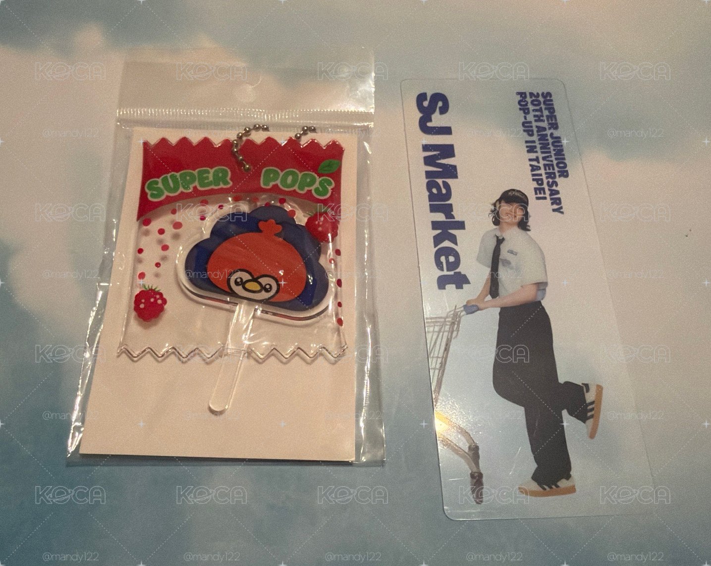SJ 超市  希澈 糖果吊飾 滿額透卡