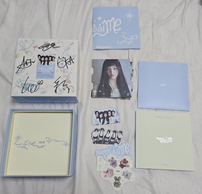 (請看完商品描述再下單)ILLIT SUPER REAL ME MWAVE 親簽專輯 空專 