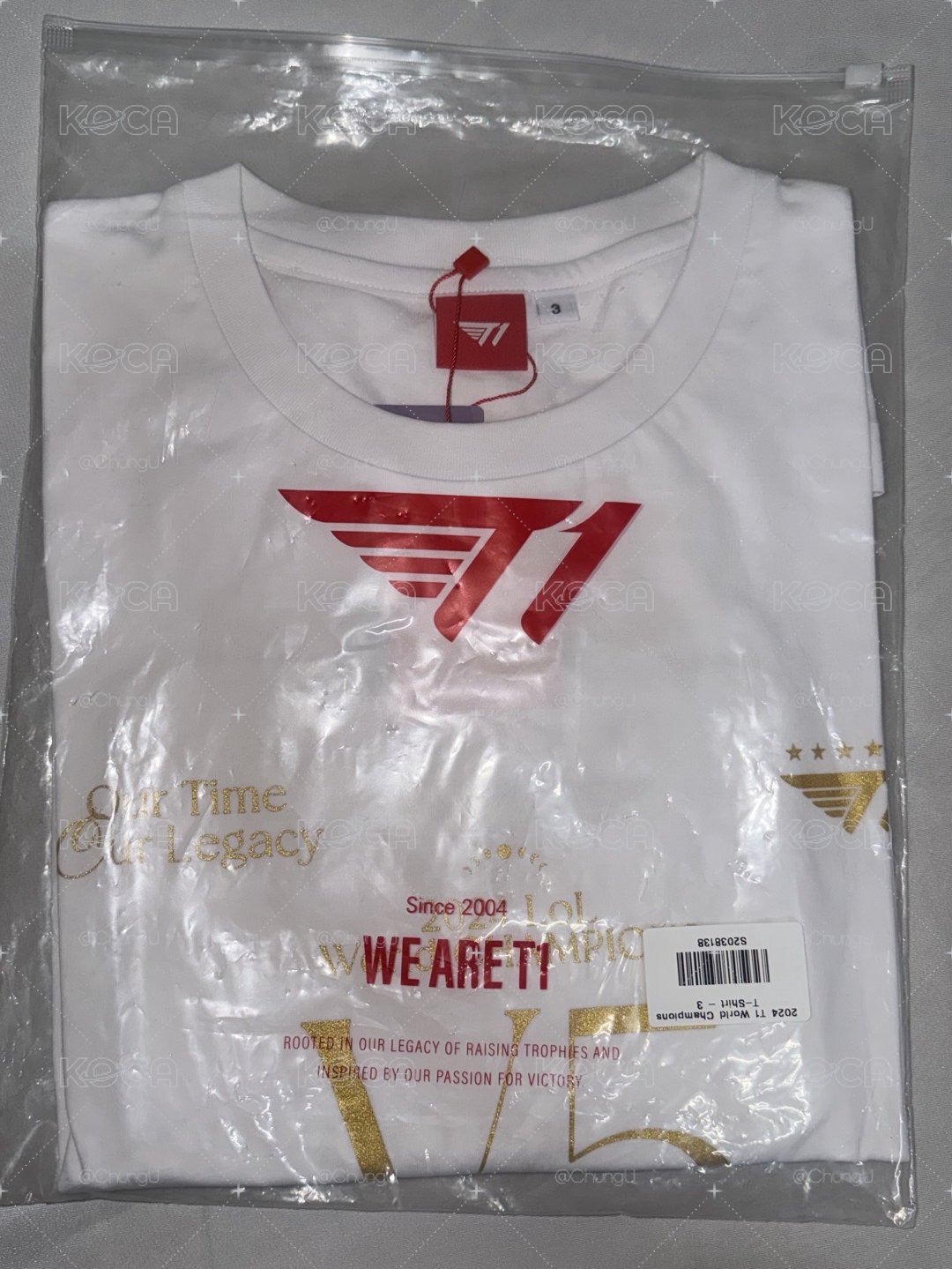 S14 V5冠軍T恤（尺寸3, 2XL)