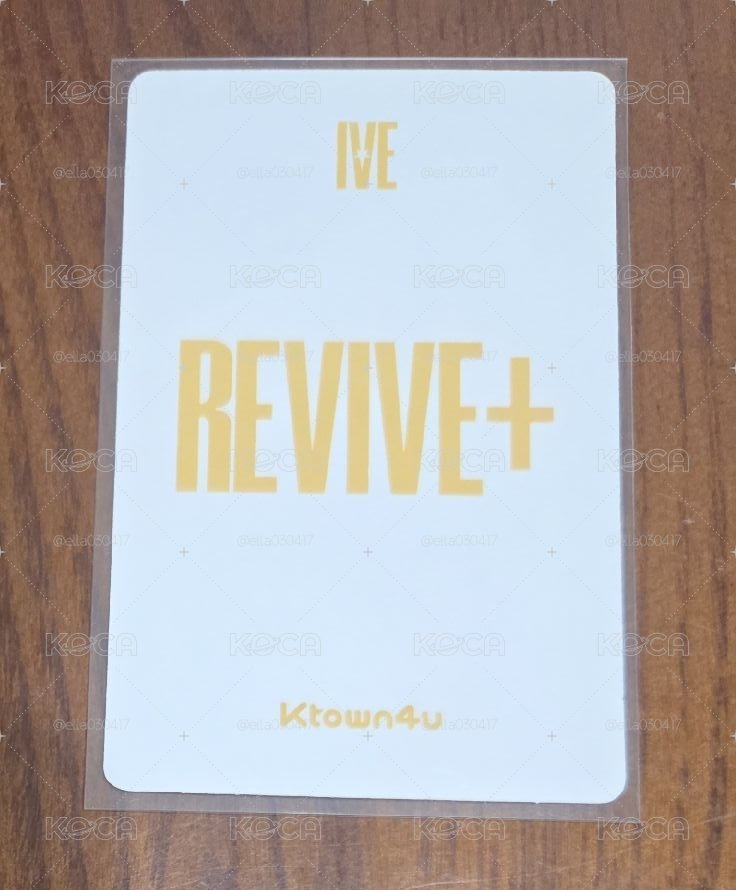 IVE瑞 REVIVE+ k4 3.0簽售卡
