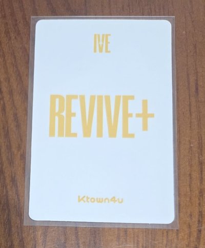IVE瑞 REVIVE+ k4 3.0簽售卡