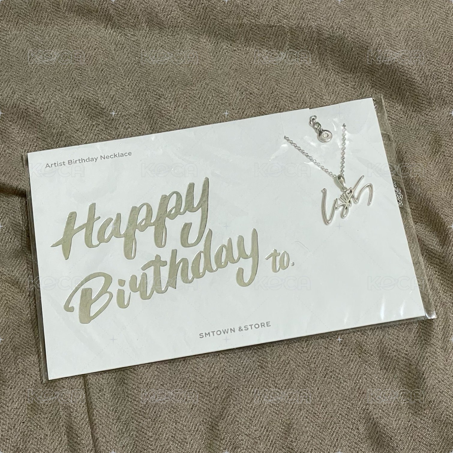 20 生日項鍊 銀色
