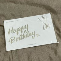 20 生日項鍊 銀色