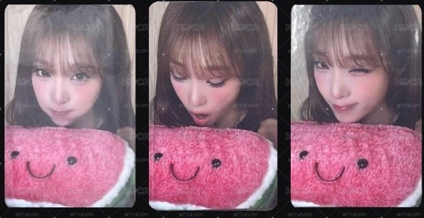 YENA MS西瓜幸運卡 中文卡背